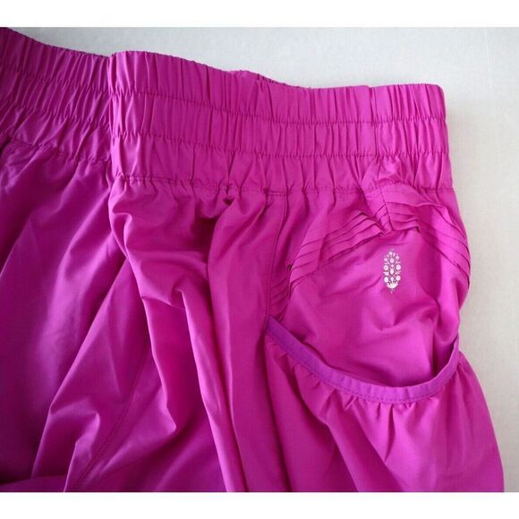 FP Movement OB1211408 Women's Sz L Magenta Pink Get Your Flirt On Shorts - Picture 3 of 7